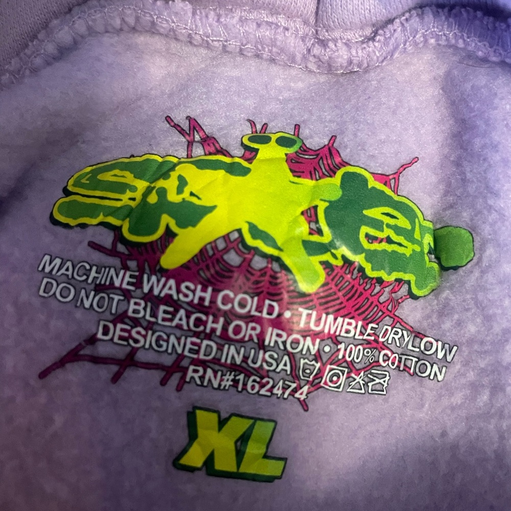 Spider Purple Açaí Hoodie